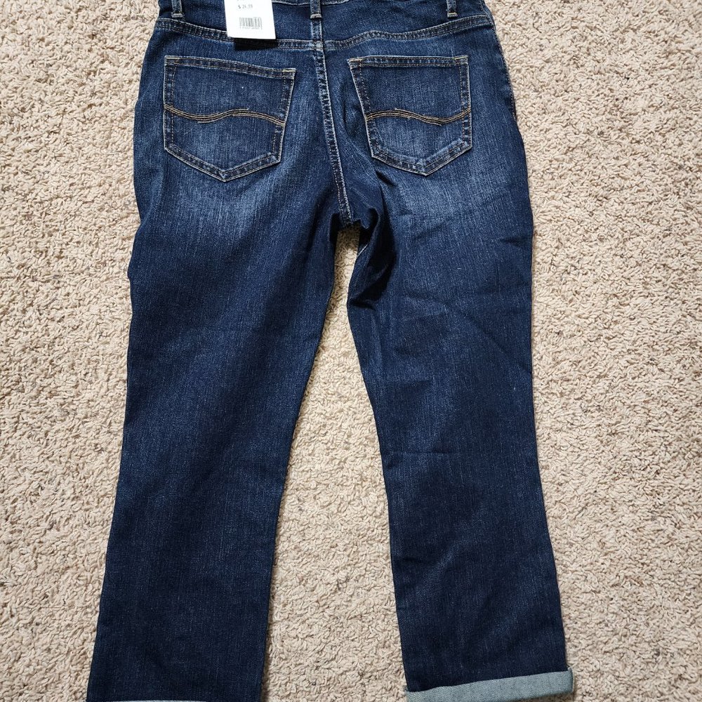 Lee Mid Rise Regular Fit Capri - Picture 2 of 5